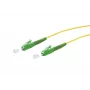 METZ CONNECT OpDAT patchkabel LC-S APC/LC-S APC OS2 duplex 5 m geel