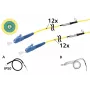 METZ CONNECT OpDAT VIK universele kabel 12x OS2 LC-LC, 50 m