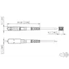 METZ CONNECT 1509QKEA002C-E SC/PC OS2 singlemode pigtail 2 m groen 20 stuks