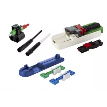 METZ CONNECT 1509QKJA002C-E LC duplex OS2 singlemode patchkabel groen 20-pack