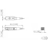 METZ CONNECT 1509QAEA0010-E SC OS2 singlemode green field assembly connector 10 stuks