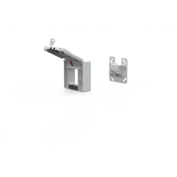 METZ CONNECT inbouwdoos IP44 2 poorten voor MC-module grijs - netwerkaccessoire