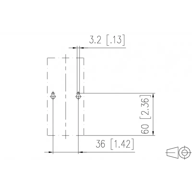 METZ CONNECT 130861-0202KE glasvezel-wandcontactdoos LC-duplex OM4 2 poorten wit