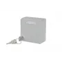 METZ CONNECT 1309471003KI module-inbouwbehuizing met klepdeksel en slot grijs (1309471003KI)