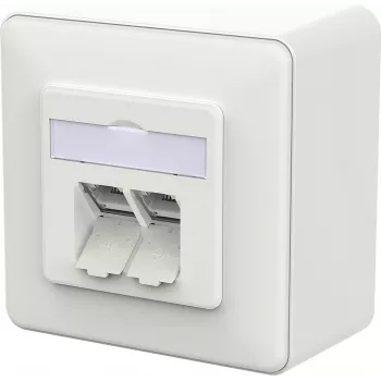 METZ CONNECT E-DAT C6A IDC opbouwcontactdoos verkeerswit - netwerkaccessoire
