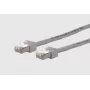 METZ CONNECT patchkabel Cat.6 Ultraflex500 VoIP AWG 26 10,0 m grijs