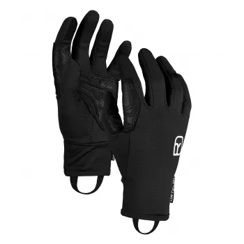 Ortovox Fleece Light Gloves - Black Raven, maat L