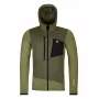 Ortovox Fleece Grid hooded sweatshirt heren L Wild Herbs