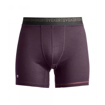 Ortovox 185 Rock N Wool Boxer - Dark Wild Berry - maat S