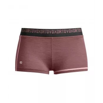 Ortovox 185 Rock'N'Wool Hot Pants thermische boxershorts dames - Chestnut, maat M