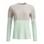 Ortovox 185 Rock N Wool Long Sleeve dames-baselayer - White Tea - XS