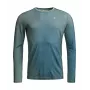 Ortovox 185 Rock'N'Wool Print LS baselayer - AOP Green Sage, XL