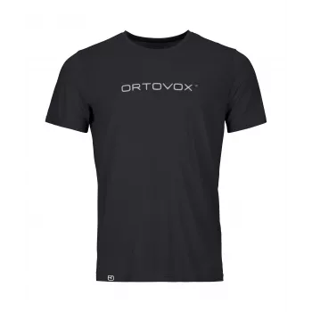 Ortovox 150 Cool Brand T-Shirt - Black Raven, maat S