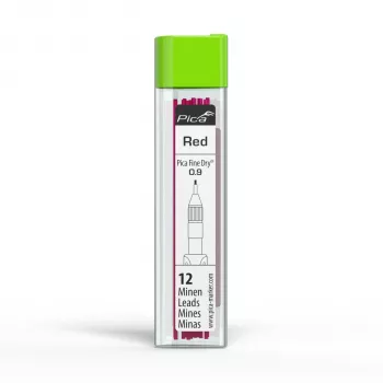 Pica Fine-Dry navullingen rood - 8 minen, 2,8 mm, 125 mm