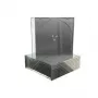 MEDIARANGE BOX21-M jewelcase - 1 disc - zwart - transparant - kunststof - 120 mm - 140 mm