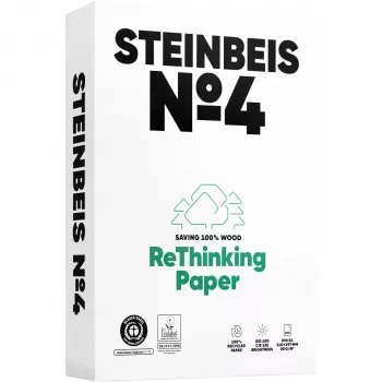 Steinbeis No. 4 gerecycled papier A4 80 g/m² 500 vel ISO 100