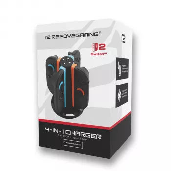 Ready2Gaming Nintendo Switch 2 4 in 1 Charger - oplader voor Joy-Con en Pro Controller