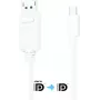 Purelink iSeries DisplayPort naar Mini DisplayPort-kabel 1,5 m wit vergrendeld (IS1100-015)