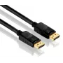 PureLink PureInstall DisplayPort-kabel 7,5m - DisplayPort 1.2 4K 60Hz - vergulde stekkers - zwart