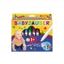 Malinos 300011 Babyzauber modelleerset - 10 veelkleurige sticks, 5 mm, niet-drogend, CE-gecertificeerd