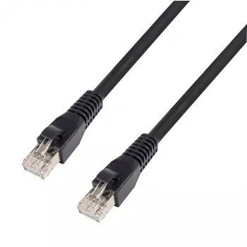 TTL 1812-HD-1 Cat.6a HDBaseT patchkabel 1m zwart