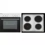 RESPEKTA EB 6000 SET IX N Inbouw-ovenset met keramische kookplaat, 66L multifunctionele oven, RVS