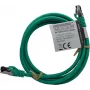 IT-BUDGET Full Copper Premium patchkabel - Flex AWG 26 - Cat.8.1 - 2000 MHz - halogeenvrij - PoE+ - 40 Gbit - groen - 2 m