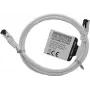 IT-BUDGET Full Copper Premium patchkabel - Flex AWG 26 - Cat.8.1 - 2000 MHz - halogeenvrij - PoE+ - 40 Gbit - wit - 1,5 m (90ITBFLEX81PK15W)