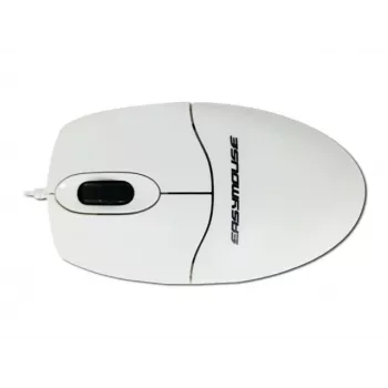 GETT GCQ EasyMouse ergonomische bedrade muis - dubbelhandig - optisch - 800 DPI - zwart