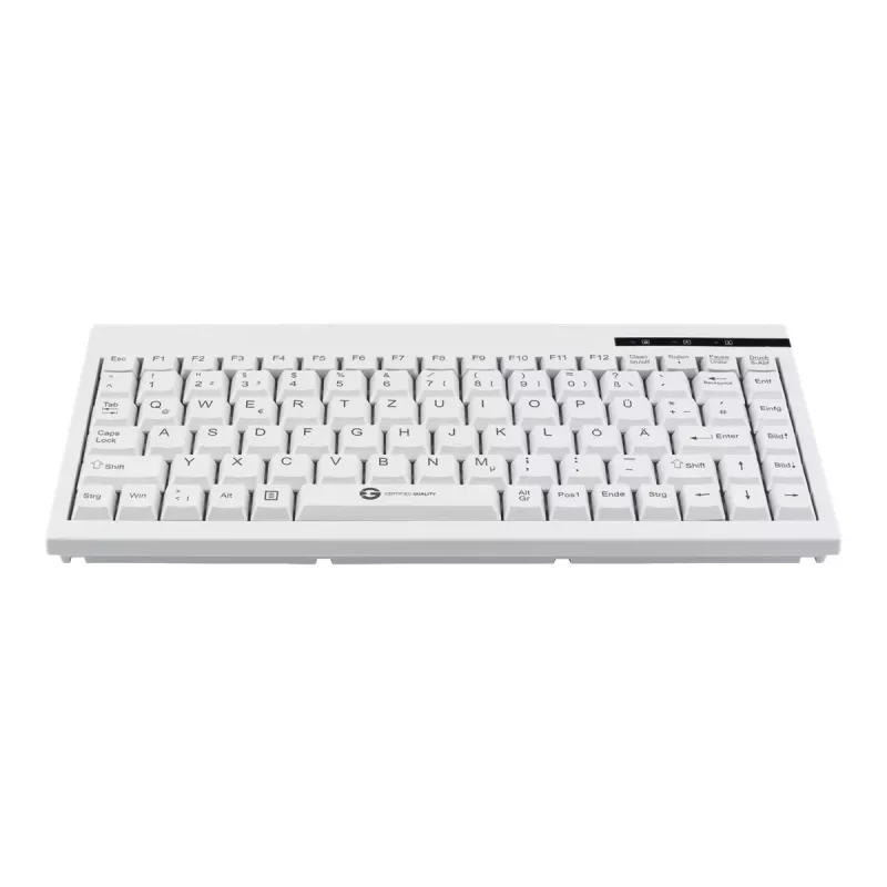 GETT GCQ CleanType Easy Basic compact toetsenbord - USB - zwart - IP68 wasbaar
