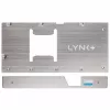 LYNK+ 5090 plaatkit Zotac zilver - GPU backplate voor RTX 5090 modding