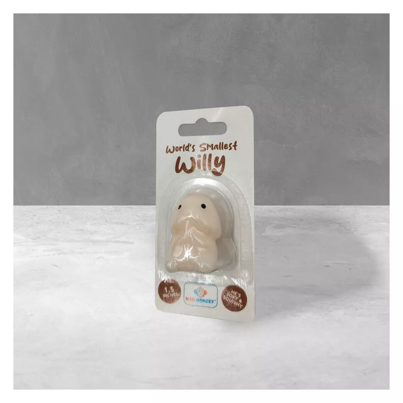 Mad Monkey antistressbal Worlds Smallest Willy