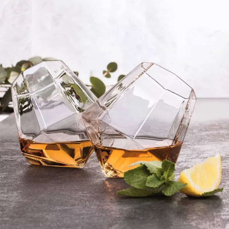 Thumbs Up Mad Monkey Diamond whiskyglasset 2-delig transparant 300 ml