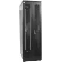 IT-BUDGET 19 inch serverrack SRK - 42U - 600x600 mm - geperforeerde dubbele deuren voor en achter - flatpack - zwart (90ITB19SRK4266DTSN)