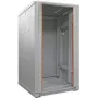 IT-BUDGET 19 inch netwerkkast SRK - 27U - 600x600 mm - deur van veiligheidsglas - flatpack - lichtgrijs (90ITB19SRK2766GGN)