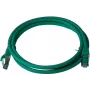 IT-BUDGET Solid Copper Premium patchkabel - Cat.6A - 500 MHz - halogeenvrij - PoE+ - AWG 26/7 - groen - 3 m