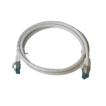 IT-BUDGET Full Copper Premium patchkabel - Cat.6A - 500 MHz - halogeenvrij - PoE+ - AWG 26/7 - wit - 20 m