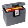 No Fire First Alert 2037FE draagbare safe - sleutelslot - zwart/grijs - 410x324x127 mm