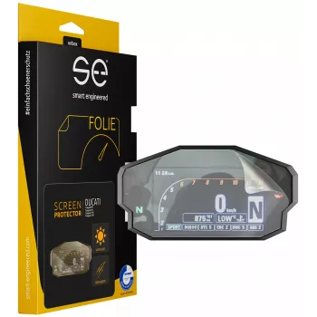smart.engineered SE-DCP-2-0102-0029-1-M Displaybeschermfolie voor Ducati Panigale 899/959/1199/1299 - Transparant