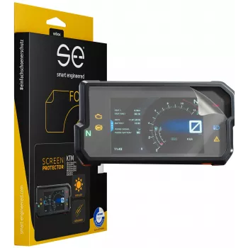 smart.engineered SE-DCP-2-0102-0107-1-M Displaybeschermfolie voor KTM motoren - Transparant