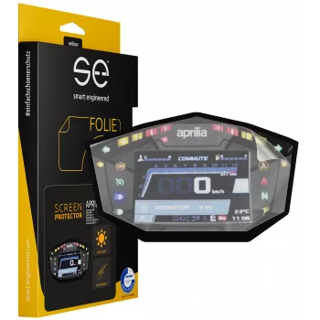 smart.engineered SE-DCP-2-0102-0117-1-M Motor displaybeschermfolie Transparant Helder 2-pack
