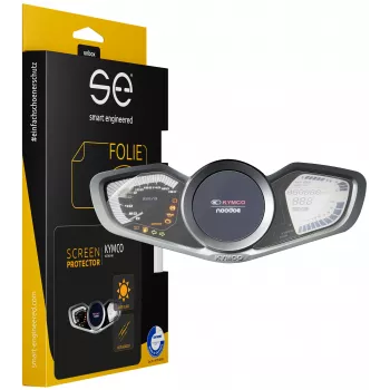 smart.engineered SE-DCP-2-0102-0118-1-M Displaybeschermfolie voor motorcockpit - Transparant - 2-pack