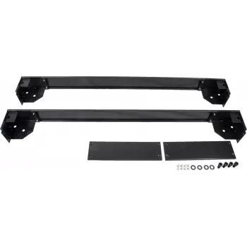 Rockstable 19 inch rackvoet met wielen - zwart - SPCC-staal - 600 mm x 1200 mm