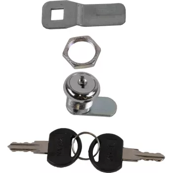 Rockstable slot voor zij- en achterdeuren - deurslot - zilver (RS19-SLOT-C)