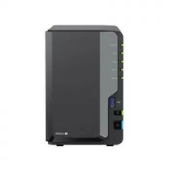 Synology DiskStation DS224+ 2-bay NAS-server lege behuizing + 16 TB (2x8 TB) Seagate IronWolf