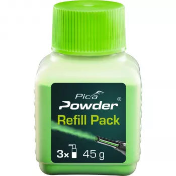 PICA-MARKER Pica Powder navulpoeder voor Pica-Dry automatische stift, 8 stuks, 2,8 mm, 2B, zwart