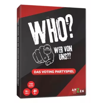 Anzen WHO? - wie van ons? partijkaartspel