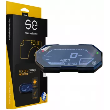 smart.engineered SE-DCP-2-0102-0178-1-M displayschermfolie voor Yamaha MT-07 (2021-2022) - transparant TPU