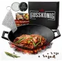 Gusskönig voorgebruinde gietijzeren wokpan 36 cm (GK-48)