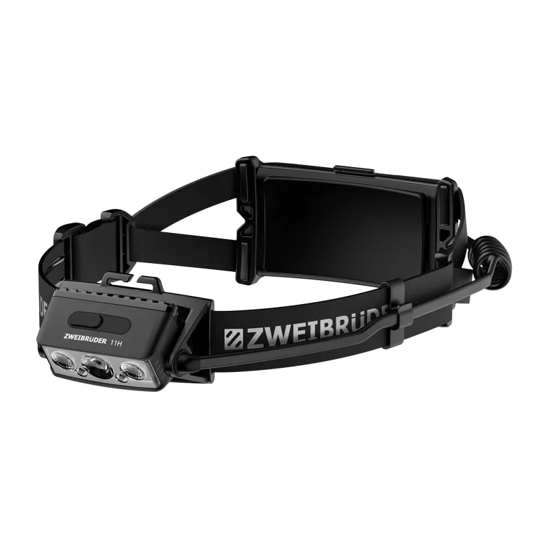 Zweibrüder ZB11H LED oplaadbare hoofdlamp 2500 lumen USB-C